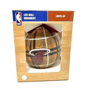Miami Heat 100 MM LED Ball Ornament